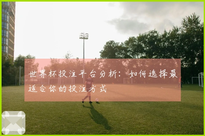 世界杯投注平台分析：如何选择最适合你的投注方式
